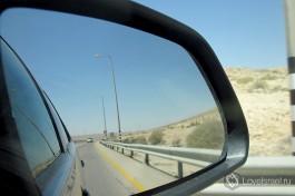Пустыня по дороге в Эйлат.