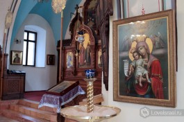 Храм святой мученицы царицы Александры в Русской Духовной Миссии.