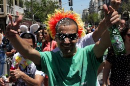 Гей парад в Тель-Авиве, Израиль.
