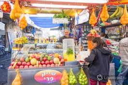 Свежие овощи в Израиле.