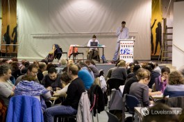 Игра израильских команд ЧГК в Тель-Авиве.
