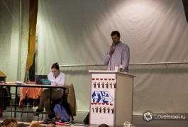 Игра израильских команд ЧГК в Тель-Авиве.