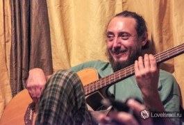 Репетиция нашей группы у меня дома в Мицпе-Рамон.