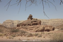 Парк Тимна, недалеко от Эйлата. Причудливой формы каменные формации.