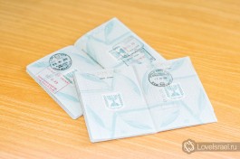 Отметки о пересечении границы в дарконе.