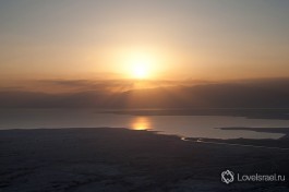 Рассвет на Масаде.