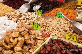 Израиль славится разнообразием сухофруктов