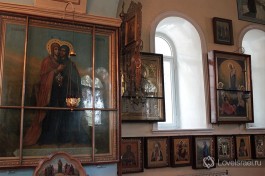 Внутри Храма Казанской иконы Божией Матери.