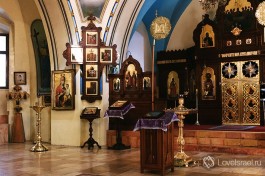 Храм святой мученицы царицы Александры в Русской Духовной Миссии.