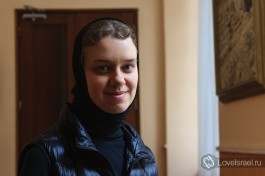 Послушница в Русской Духовной Миссии в Иерусалиме.