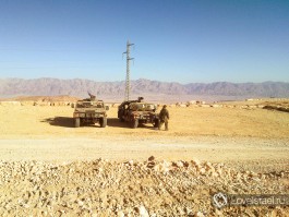Служить водителем в Армии Обороны Израиля - на южной израильской границе.