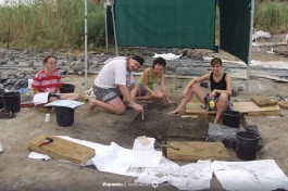 99-й год. Раскопки поселения Охало-2. На глубине 2-х метров под водами озера Кинерет.