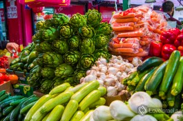 Свежие овощи в Израиле.